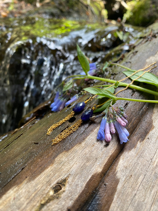 Wildflower Sapphire Earrings