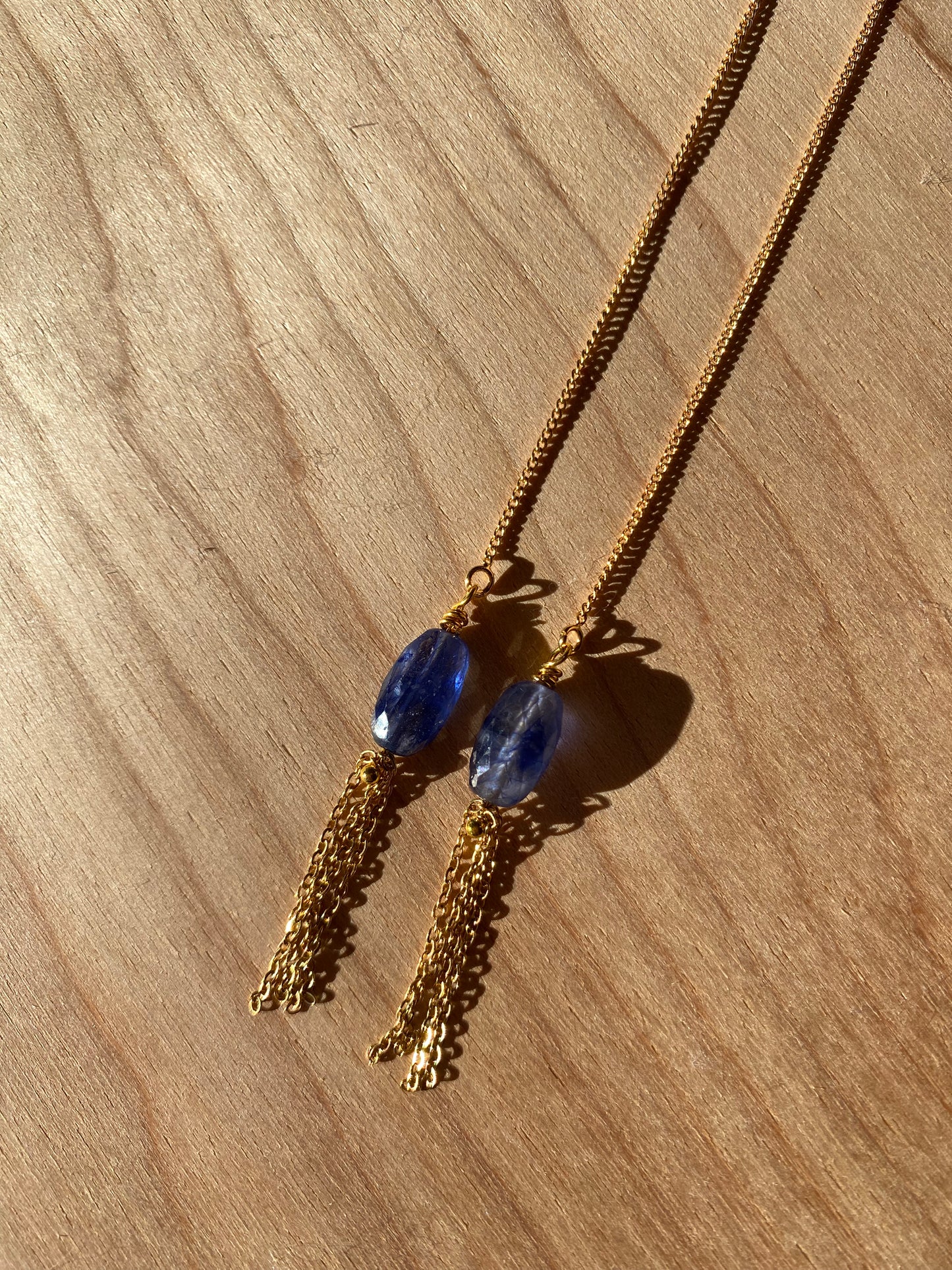 Wildflower sapphire earrings